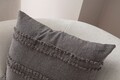 Husa de perna, Tuffet, 43x43 cm, Material: 100% POLIESTER, Gri