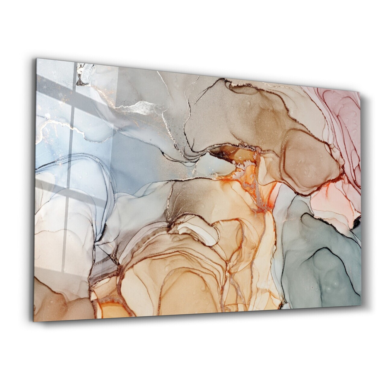 Tablou decorativ, OGLS-7080, Dimensiuni: 70 x 110 cm, Multicolor — imaginea 5