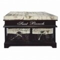 Bancheta cu spatiu de depozitare Lavica 3, 70x45x35 cm