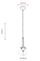Lustra, Avonni, 683AVN1249, Metal, Maro antichizat