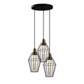 Lustra, Tatum, 584TTM1349, Metal, Negru