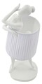 Lampa de masa Ballet, Mauro Ferretti, 1 x E14, 40W, 25x62.5 cm, polirasina/fier, alb