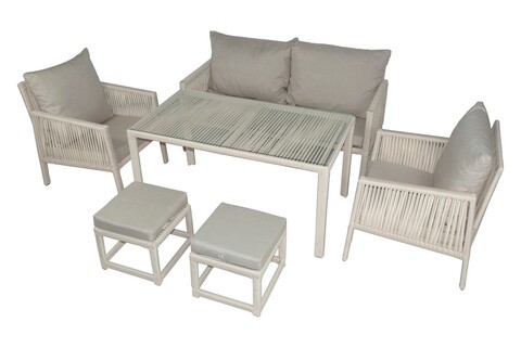 Set mobilier de gradina, Jumilla, Otto Sofa, Maro deschis Jumilla