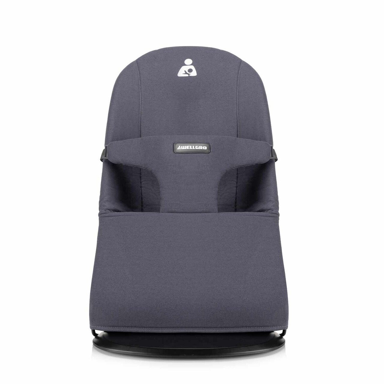 Scaun balansoar pentru bebelusi, Wallxpert, 3 Kademeli, Gri - imagine 3