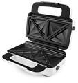 Aparat sandwich maker, Tefal, Snack XL, 850 W, placi detasabile, alb/gri