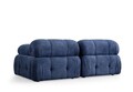Canapea 2 locuri, Atelier del Sofa, 560ARE1560, Lemn de fag / PAL, Albastru