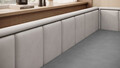 Canapea extensibila brat dreapta 3 locuri, ELTAP, Fulgeo, 214x82x77 cm, lemn/catifea din poliester, gri inchis/gri deschis
