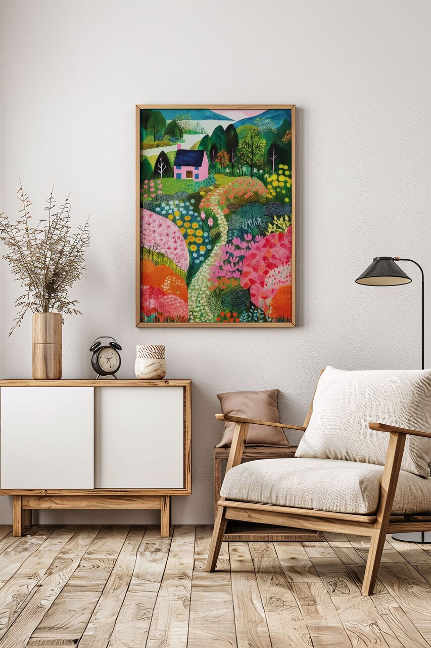 Tablou decorativ Artsrmdl3 Vopsea: 100% MDF (grosime: 27 mm) Multicolor