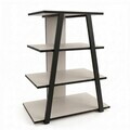 Comoda TV, Hanah Home, Lyno, 70.4x80x40.6 cm, Gresie / Negru
