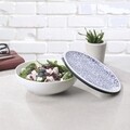 Bol cu capac pentru pranz, Villeroy & Boch, To Go Indigo Dish L, inchidere etans, 800 ml, portelan premium/silicon