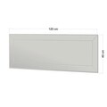 Oglinda decorativa, Siam, Nady, 40x120x2.2 cm, MDF , Alb
