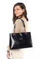 Geanta, Madamra, 20YT11-008 - Black, piele ecologica, negru