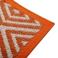 Patura pentru picnic Rombos Orange, Versa, 90 x 180 cm, polipropilena
