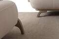 Canapea 3 locuri, Atelier del Sofa, 752EST1135, Lemn de carpen/PAL melaminat, Bej