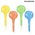 Set 4 picuratoare glob pentru udat plantele, Ballwooters InnovaGoods, Ø6x15 cm, 100 ml, sticla
