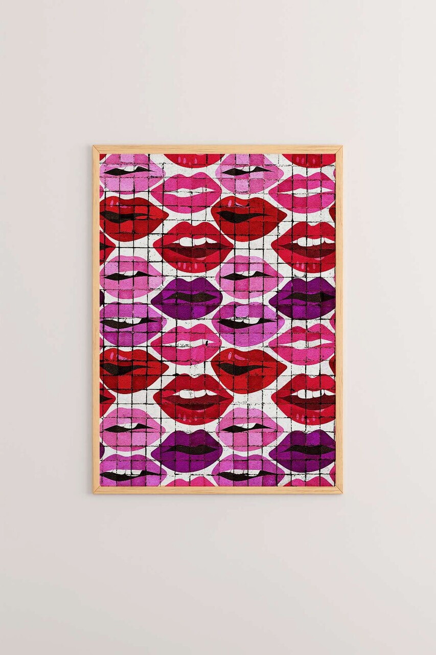 Tablou decorativ, Popmosaıc17, Lemn masiv, MDF, Multicolor - view 2