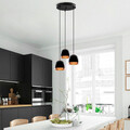 Lustra, Fulgor, 942FLG1481, Metal, Negru