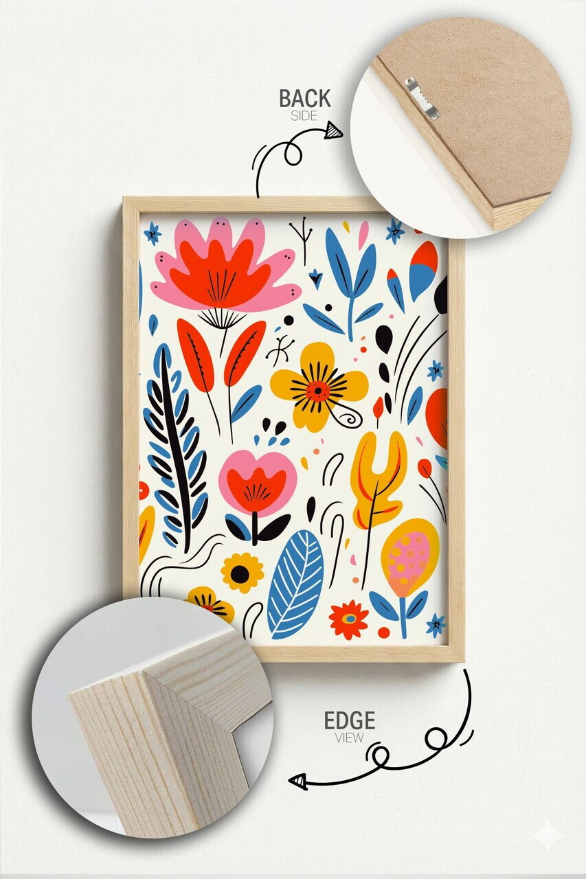 Tablou decorativ, Artnewclahsp38-3348, Lemn masiv, MDF, Multicolor - view 4