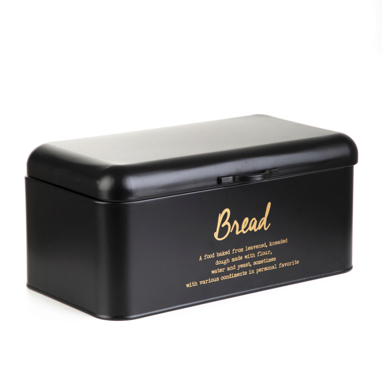 Cutie pentru paine Escille, Homla, 33x19x15 cm, inox, negru - 2 | YEO