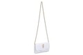Geanta Juicy Couture 153, 23x5x12 cm, piele ecologica, alb
