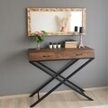 Oglinda decorativa Z11050ES, Neostill, 50 x 110 cm, walnut