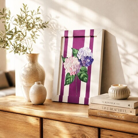 Tablou decorativ, YBC11859, Canvas, Rama din lemn (grosime 3 cm), Multicolor