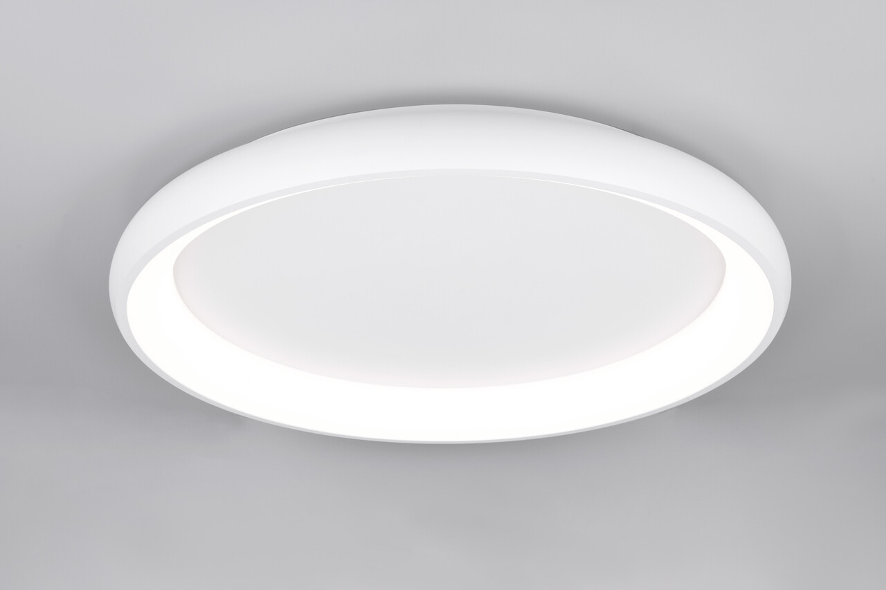 Plafoniera Cardona, TRIO, 75x9.5 cm, 59W, 1x SMD LED, metal, alb mat - 2 | YEO