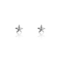 Set 2 perechi de cercei, Emily Westwood, Silver Moon And Star, inox, argintiu
