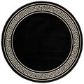 Covor Mephis, Decorino, 120x120 cm, polipropilena, negru/gri