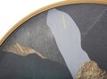 Ceas de perete Art, Mauro Ferretti, Ø 80 cm, fier, multicolor
