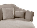 Coltar dreapta 5 locuri, Hailey, Micadoni Home, 292x138x79 cm, tesatura boucle, verde menta