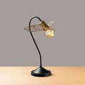 Lampa de masa, Tatum, 584TTM1702, Metal, Negru