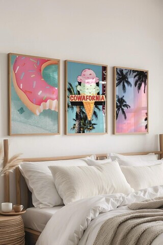 Set de pictură decorativă, Ç-300359, Sticla PVC, Multicolor