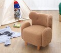 Fotoliu pentru copii, Fluffe, 209FLF1431, Blana artificiala, Maro