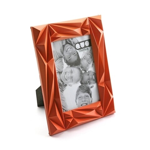 Rama foto Insua, Versa, 10×15 cm, plastic, portocaliu mezoni.ro