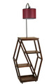 Lampadar, Luin, 534LUN4114, Metal, Rosu claret