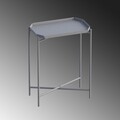 Masuta de cafea, Cerritos, Shb-009-C, 26x56x40 cm, Metal, Gri