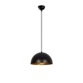 Lustra Sivani MR - 721, Opviq, 30 x 111 cm, 1 x E27, 40W, negru/auriu