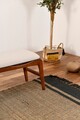 Banca, Vow Chair, Touch Bench, 120x40x45 cm, Lemn, Maro/Crem