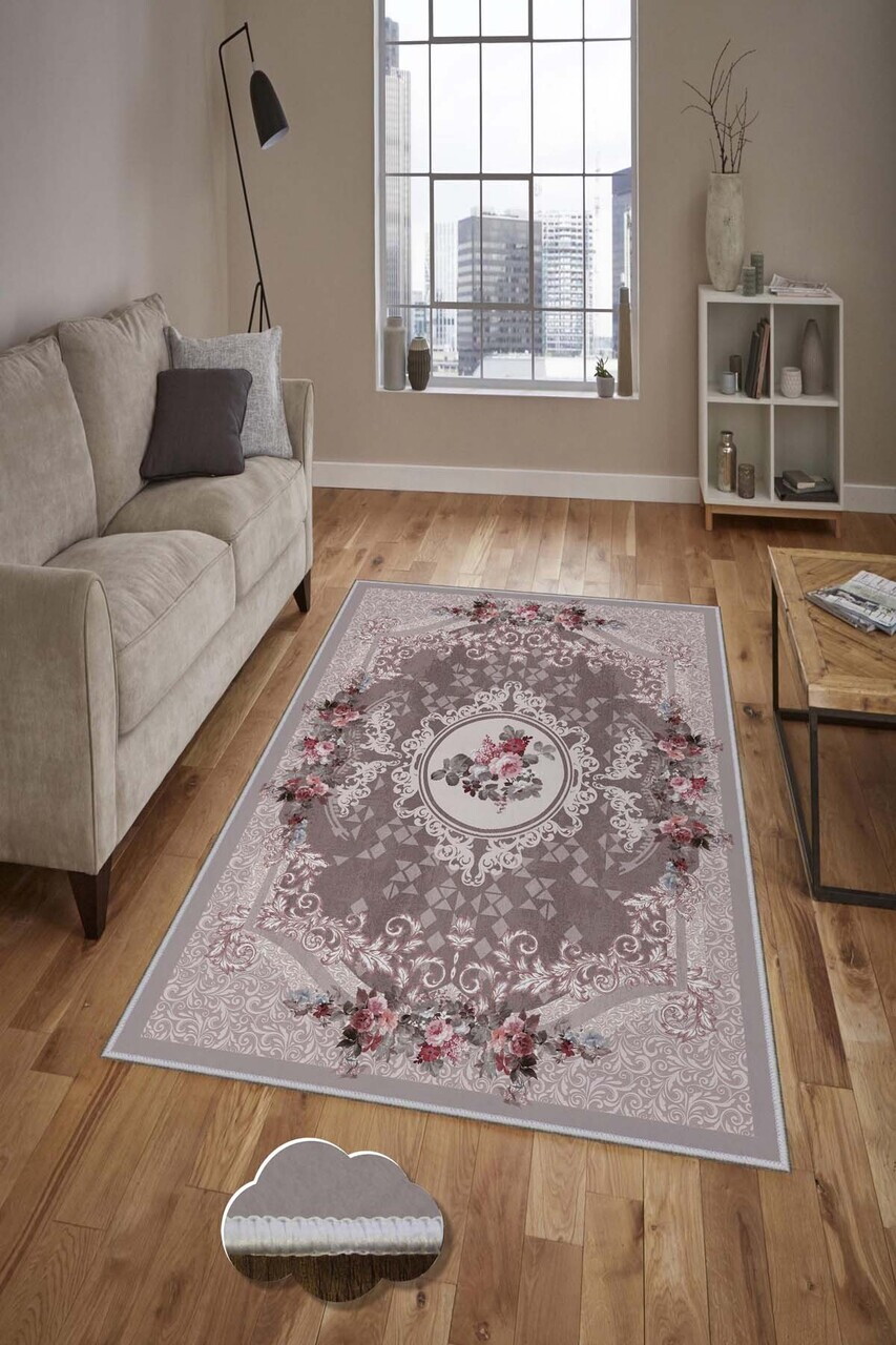 Covor Hmnt828 140x220 cm Poliester Multicolor