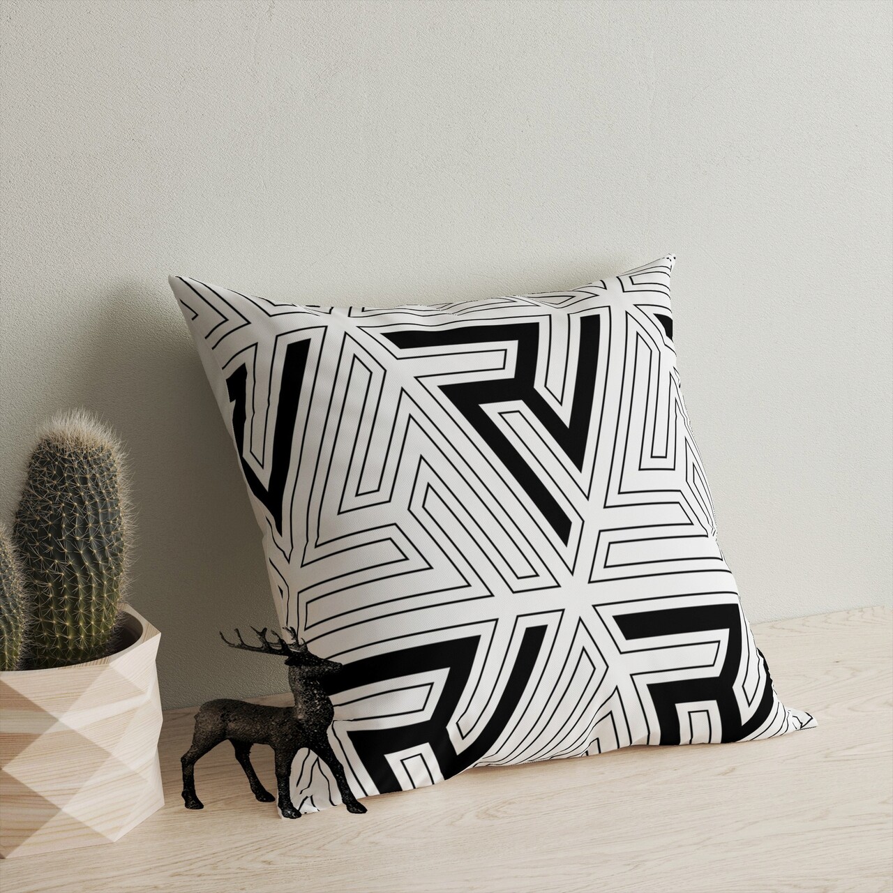 Perna, A11994, 43x43 cm, 50% bumbac / 50% poliester, Multicolor - 1 | YEO