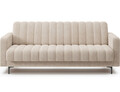 Canapea extensibila 3 locuri ELTAP, Roneyy, 212x89x86 cm, lemn/poliester, bej deschis