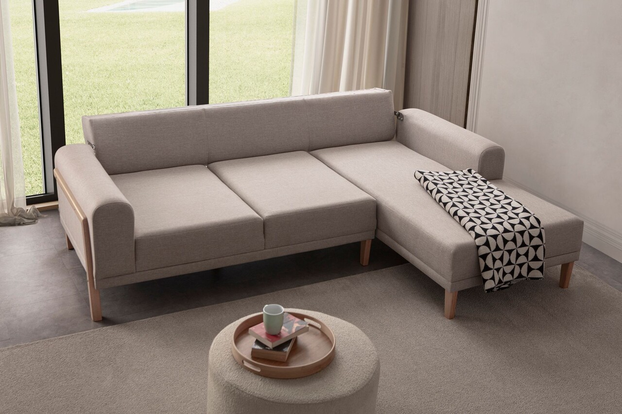 Coltar, Atelier del Sofa, 752EST1352, Lemn de carpen;PAL, Crem - view 3