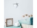 Pendul Afternoon tea, Deco Republic, E27, 1x60W, ceramica, alb/albastru