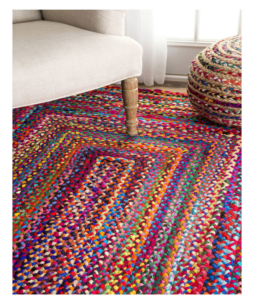 Covor, 00013A , 200x290 cm, Iuta, Multicolor - 2 | YEO
