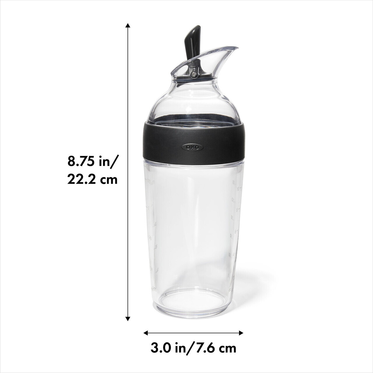 Shaker pentru dressing salata, 355 ml, tritan, "Good Grips" - OXO - view 7