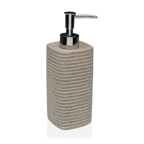 Dispenser sapun lichid devan, versa, 7 x 7 x 20.5 cm, polirasina