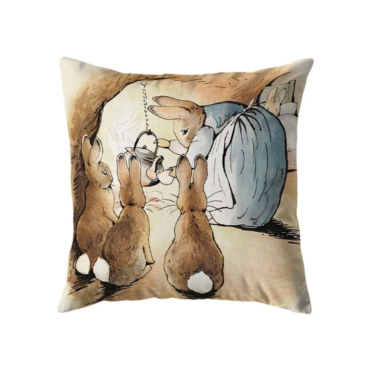 Husa de perna, Pillow 0014, 43x43 cm, Multicolor — imaginea 4