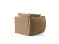 Modul stanga pentru canapea, 1 loc, Chris-184, Micadoni Home, 110x100x80 cm, catifea, bej sand