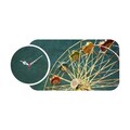 Set ceas si tablou decorativ, YMS-88, MDF , Dimensiune: 68 x 32 cm, Multicolor